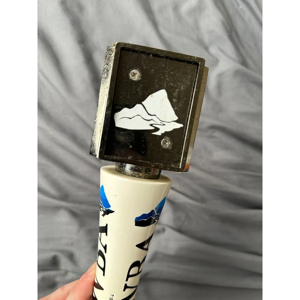 Catawba Brewing Co White Zombie White Ale Beer Tap Handle 3-Sided Zombie Graphic